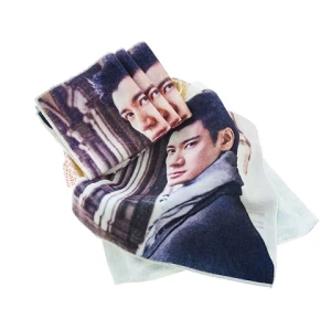 OEM personalize style hand printed custom towel