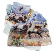 cheap price wholesale cotton printed hand terry towel