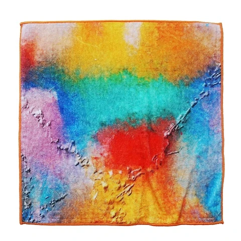 Custom Printed Hot Sale wholesale Square Cotton Hand Towel