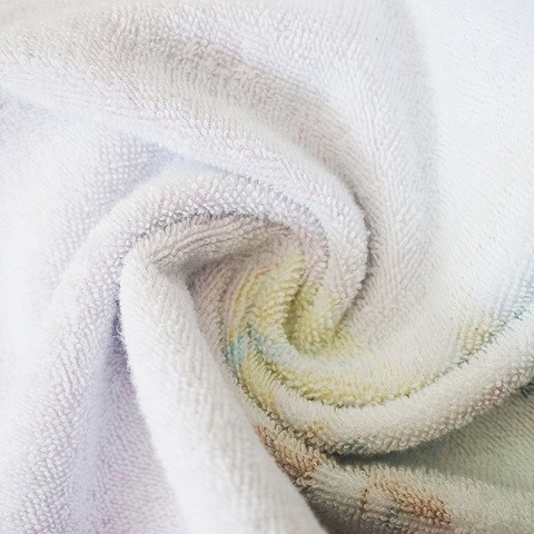 wholesale plain dyed super cheap100% cotton printed face towel