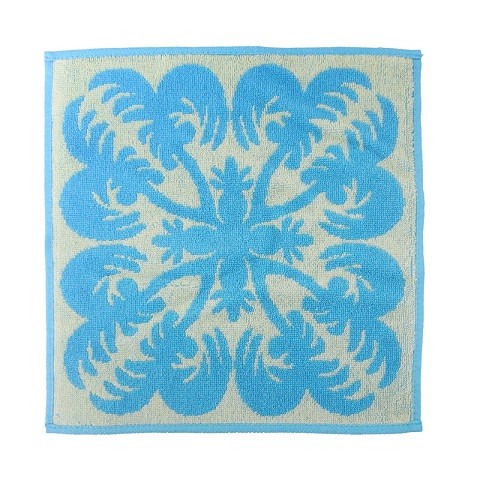 100% cotton jacquard cut pile super soft hand towel