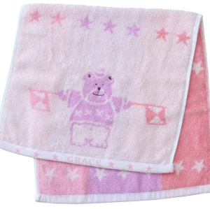 Customized Jacquard 100% Cotton Face Towel size