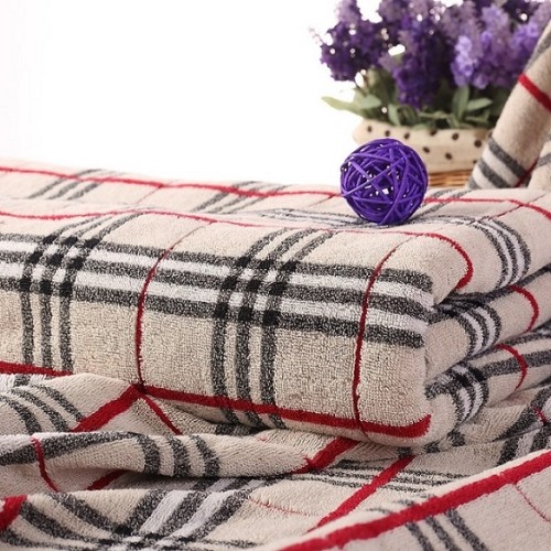 Wholesale Solid Color King Size towel blanket