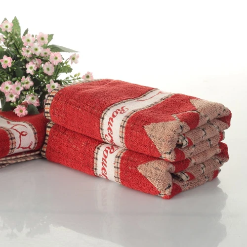 Super Soft Jacquard woven 100% Cotton Grid Face Towel