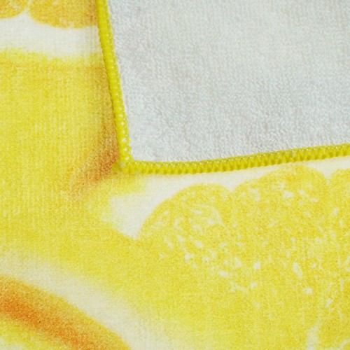 厂家直销4K纯棉数码印花方巾水果系列印花毛巾卡通礼品毛巾可定制