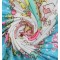 Personalized cotton beach towel with lovely cartoon