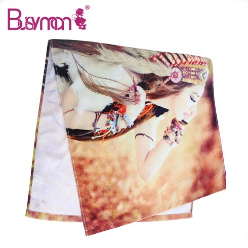 Wholesales cheap price oversized digital printed cotton beach towels