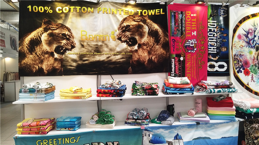 The third leg of Poland's third exhibition to E2E106 look beautiful digital printing towel