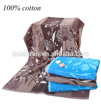 Custom Made Cotton Jacquard Terry Towel Bath Towel