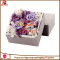 White round cardboard romantic packaging flower box design for Valentine's Day Gifts