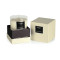Cute refinement white cardboard rigid square candle gift packaging boxes