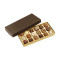 wholesale luxury chocolate packaging boxes/chocolate truffle boxes/wood chocolate packaging box