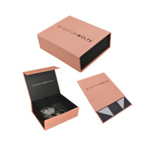 Custom clothing paper magnetic flat folding gift packaging box