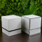 Custom paper cardboard luxury round rigid candle gift packaging box