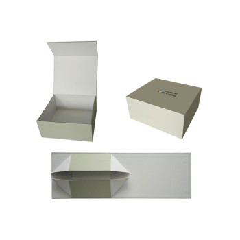 flat pack foldable collapsible cardboard packaging gift box