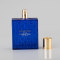 Empty Perfume Bottle Perfumes with blue coloring
