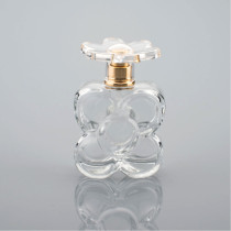 Flower shaped perfume bottle design
