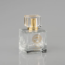 Gold supplier Transparet Perfume Glass Bottle With Printing
