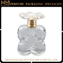 Transparent 50ml Glass Perfume Bottle With Sprayer
