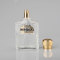 Factory directly wholesale men's clear glass perfume bottle