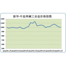 Xinhua · China Salt & Alkali Industrial Salt Price Index Declines Slightly