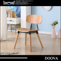 simple design wood chair hot sale for school