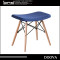 fabric design cheap manufacture beech wood stool