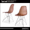 Fashion design hot sale plastic chair wood grain