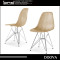 Fashion design hot sale plastic chair wood grain