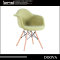Patchwork Fabric Soft Emes Dining Chair Armrest Sofa Dining Chair