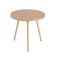 2016 modern design metal legs with veneer wood top coffee table