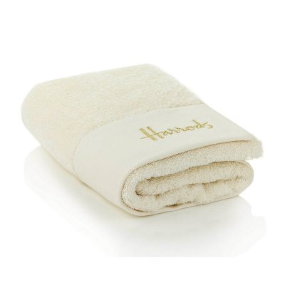 Harrods  logo hand towel Harrods by Eke Logo Hand Towel 50X100㎝
