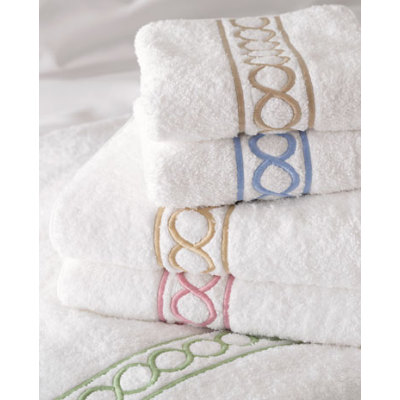 embroidered towel