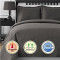 Comfy Bedding Frame Jacquard Microfiber Queen 5-piece Comforter Set, Gray