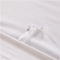 100%Cotton 60s Satin Fabric  5 star Hotel Bedding set Embroidery white color Embroidery / long staple cotton