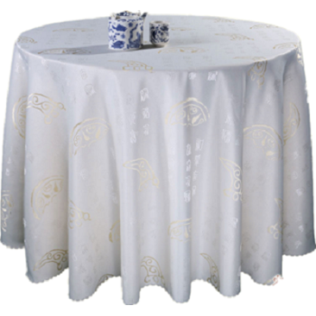 hot cutting round table cloth