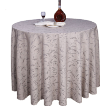 leaves table cloth