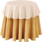 double round table cloth