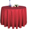 red table cover