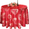 red table cover