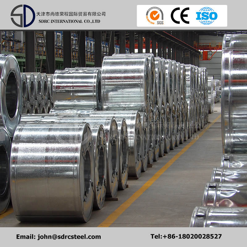 0.12mm-2.0mm Hot Dipped Galvanized Steel Sheet in Coils for Roofing Sheet