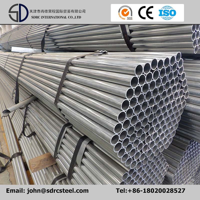 Carbon Structural Round Pre-Galvanized Steel Pipe