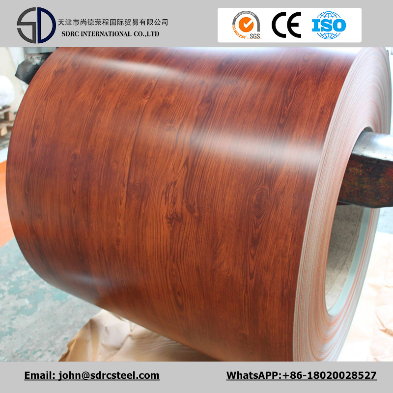 Corrugated Roofing Material PPGI Color Coated Steel Coil
