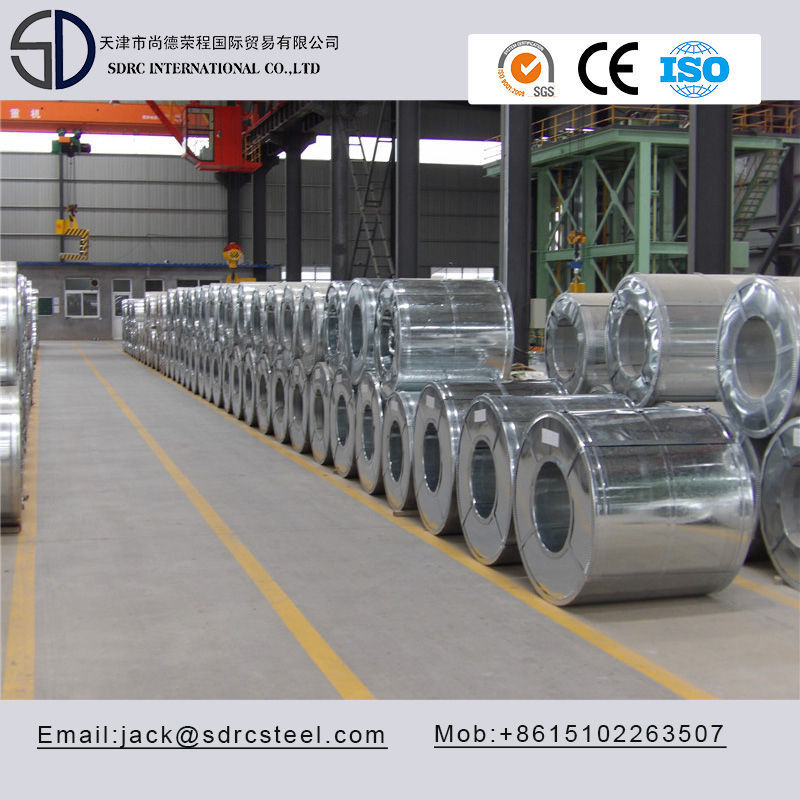 SGCC A653 Semi/Full Hard MAC Hot Dipped Galvanized Steel Coil