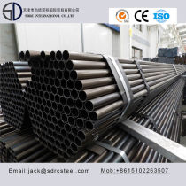 Carbon Structure Round Black Annealed Steel Pipe