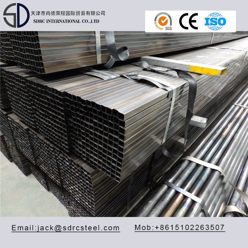 SS330 Square Black Annealed Steel Tube