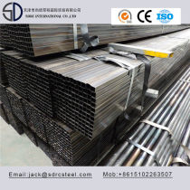 SS330 Square Black Annealed Steel Tube for bench