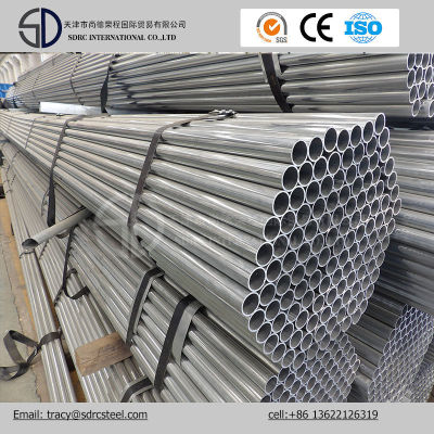 Building Materials Galvanized Round Steel Pipe /Pre Galvanized Steel Pipe