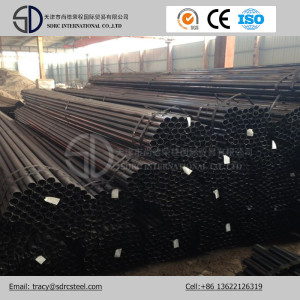 Q345c Carbon Round Black Annealed Steel Pipe