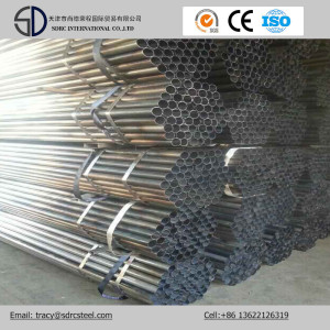 S235jr Carbon Round Black Annealed Steel Pipe